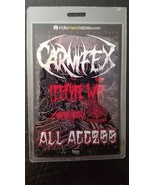 CARNIFEX / I DECLARE WAR - ORIGINAL 2017 TOUR LAMINATE BACKSTAGE PASS - $47.00