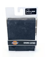 Dickies Genuine Leather Passcase Classic Capacity Black Wallet New Gift - $25.15 CAD