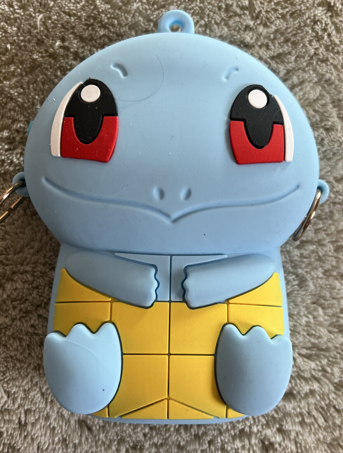 Pokemon Squirtle Silicone Zipper Case 4” - $9.31
