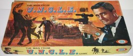 The Man From U.N.C.L.E. TV Series Board Game 1965 Ideal Near Complete - $19.34