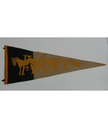 1940s 1950s ARMY Felt Pennant 29-inches, Dark Brown, Light Brown, Yellow... - $135.68 CAD