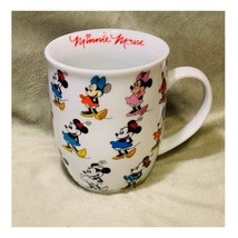 Disney Minnie Mouse Through the Years 16oz Porcelain Mug-NEW - £13.15 GBP