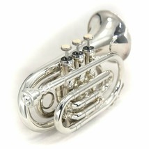 SKY Band Approved Bb Pocket Trumpet High Quality Nickel Plated - £187.63 GBP