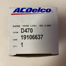 Ac Delco D470 Rotor Button P/N 19106637 Brand New In Box - £12.28 GBP