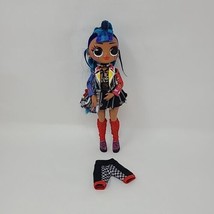 LOL Surprise OMG Remix Punk Grrrl Fashion Doll Clothes Shoes Blue Hair Rocker - £15.81 GBP