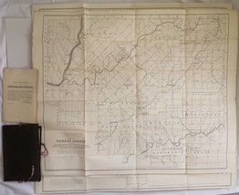 1884 Antique Complete 11 Folded Maps Set 2nd Geological Survey Pennsylvania Coal - £696.75 GBP