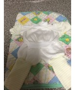 Vintage Cabbage Patch Kids White &amp; Yellow Tracksuit LF On Tag - $75.00