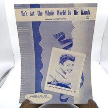Vintage Sheet Music, He&#39;s Got the Whole World in His Hands by Geoff Love - £6.16 GBP