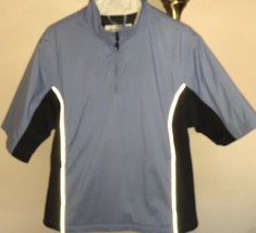 Nwt Wmn's Dryjoys By Footjoy Short Sleeve Rain Shirt Sz Med WATERPROOF/WINDPROOF - $98.99