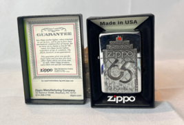 1932-1997 Zippo Lighter 65th Anniversary Model Sticker Sealed In Box - $49.45