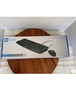 Genuine HP C2600 Wired USB Optical Mouse and Keyboard Combo NEW OPEN BOX - €19,65 EUR
