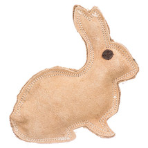 [Pack of 4] Spot Dura Fused Leather Rabbit Dog Toy 1 count - £31.48 GBP