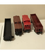 Vintage Lionel 0-Gauge Train Cars Caboose Gondala Hopper Lot of 4 Post War - $1,168.98 MXN