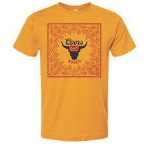 Coors Banquet Rodeo Paisley Yellow Colorway T-Shirt Yellow - £27.41 GBP+