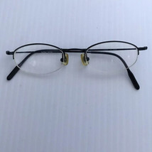 LacVert MONEL Half Rim Titanium Black Rx Eyeglasses Frames  46-20-135  - £25.53 GBP