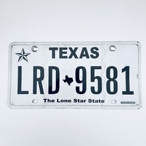 United States Texas Lone Star Passenger License Plate LRD 9581 - £13.22 GBP