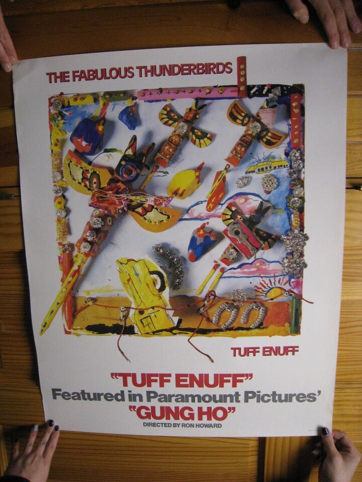 Fabulous Thunderbirds Poster The Tuff Enuff Paramount Pictures Gung Ho - $183.43