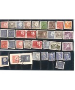 Sverige Sweden Small Lot 1963 Stamps King Gustav Unhinged - $4.11 CAD