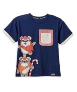 NWT Disney Store Ewoks Christmas T-Shirt for Kids Star Wars Sz 7/8 - €24,53 EUR