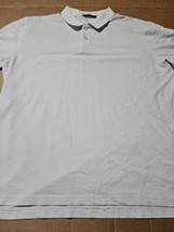 2 - Members Mark Polo Shirt Mens XL White Performance Stretch Moisture W... - €10,20 EUR