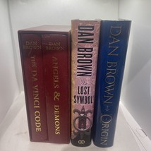 Dan Brown Boxed set Angels and Demons The Da Vinci Code Hardcover - £19.56 GBP