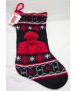 STAR WARS The Last Jedi RED ROYAL IMPERIAL GUARD KNIT CHRISTMAS STOCKING... - $22.41 CAD