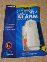 Lorex Safety+Security Window/Door Security Alarm W/Magic Key WT Easy To ... - $5.00