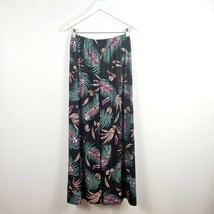 Be Jealous - NEW - High Waisted Wide Leg Trousers - Black Tropical Print... - £15.03 GBP