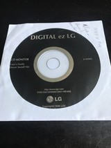 Digital ez LG Color LCD Monitor User&#39;s Guide File CD - L192WS - £24.06 GBP