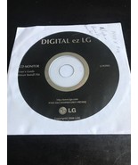 Digital ez LG Color LCD Monitor User&#39;s Guide File CD - L192WS - £23.51 GBP