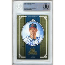 Cliff Lee Cleveland Indians Auto 2005 Diamond Kings Card #341 Signed BAS Slab DK - £117.83 GBP