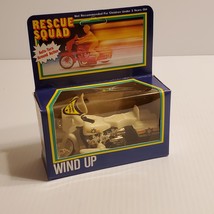 Rescue Squad Wind Up Motorcycle Toy. New, in original package.  - $20.00