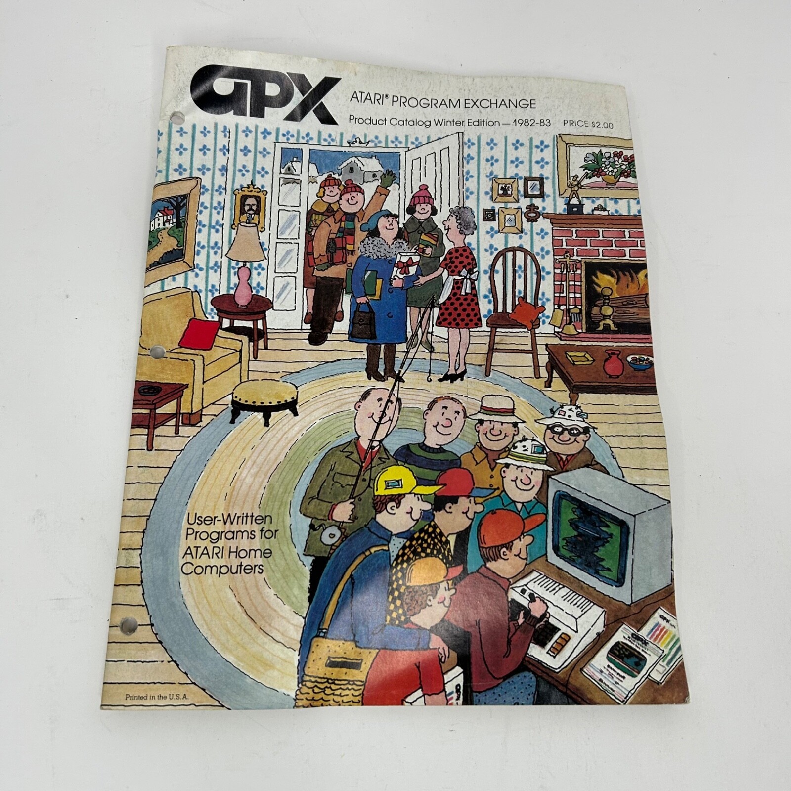 Atari Program Exchange Winter 1982-1983 Software Catalog APX - $23.63