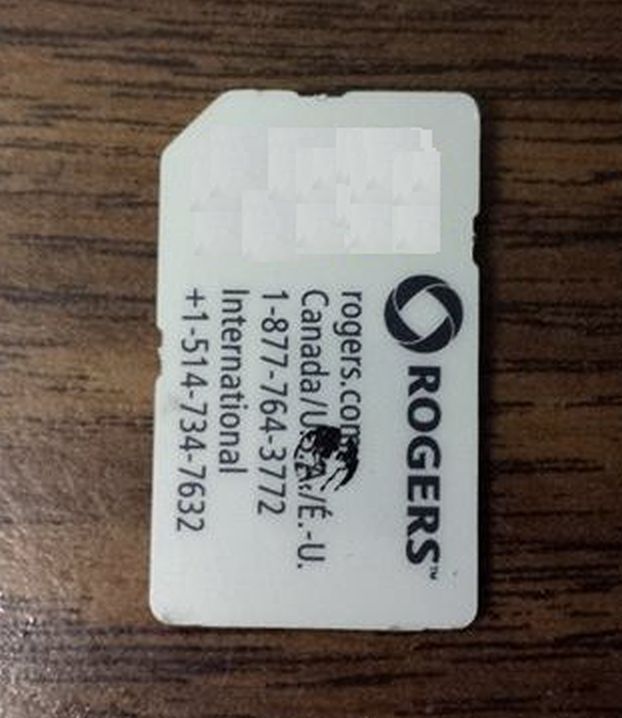 USED ROGERS HSPA SIM CARD RESTORING TEST CELL PHONE BOOT BYPASS UNLOCK U... - $5.22