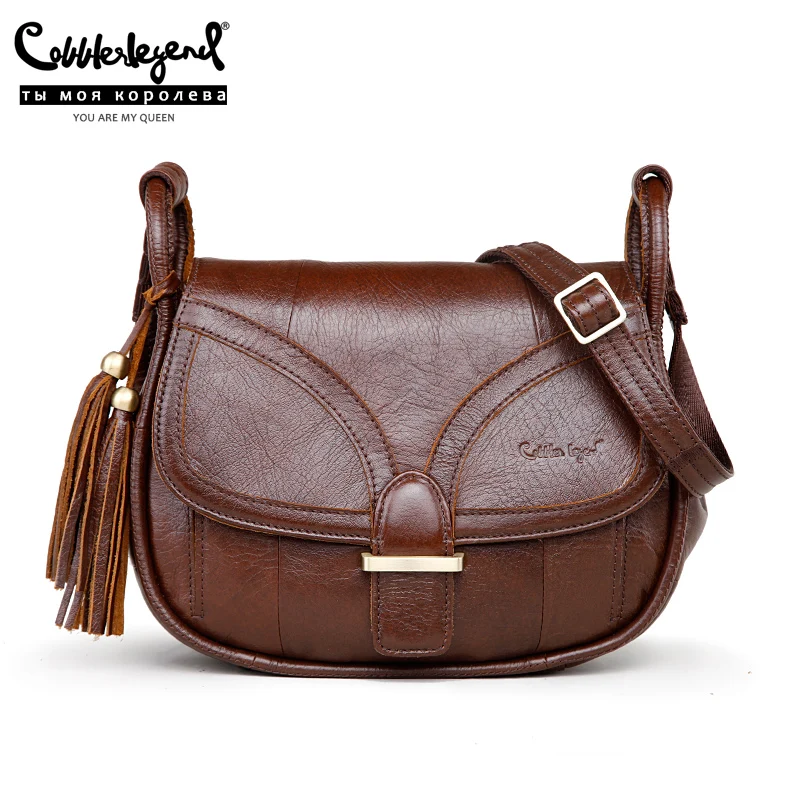 Legend Brand Designer Women&#39;s Genuine Leather Vintage Single Shoulder Bag Women  - £93.10 GBP