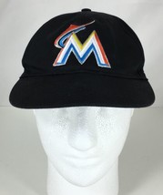 Florida Marlins Official Team MBL On-Field Adjustable Baseball Cap Black... - £7.44 GBP