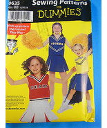 Simplicity 0635 Pattern for Dummies cheer leader Size 8 10 12 Uncut Fact... - £6.33 GBP