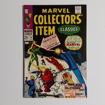 Marvel Collectors&#39; Item Classics 14 FN+ Marvel Comics 1967 Silver Age - £11.33 GBP