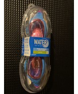 youth swim goggles w/ case ages 8+ soft eye cup silicone head strap late... - €5,89 EUR