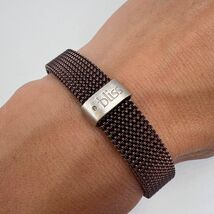 VintageJewelry Elastic Bracelet Steel Silver 925 Diamond - $149.00