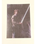 Star Wars The Empire Strikes Back Luke Skywalker Lightsaber Unposted Pos... - $4.35