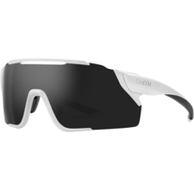 Smith Attack Mag MTB Sunglasses Matte White, ChromaPop Black Lens + Bonus Lens - £53.60 GBP