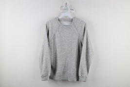 Vtg 70s Streetwear Womens Small Blank Triblend Crewneck Sweatshirt Heath... - £62.72 GBP