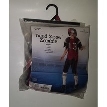 NEW Dead Zone Zombie Football Player Halloween Costume Boys Small 6-7 - £15.51 GBP