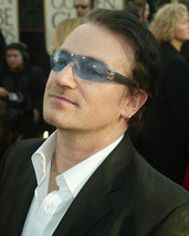 Bono U2 Candid With Sunglasses 8x10 HD Aluminum Wall Art - $39.99