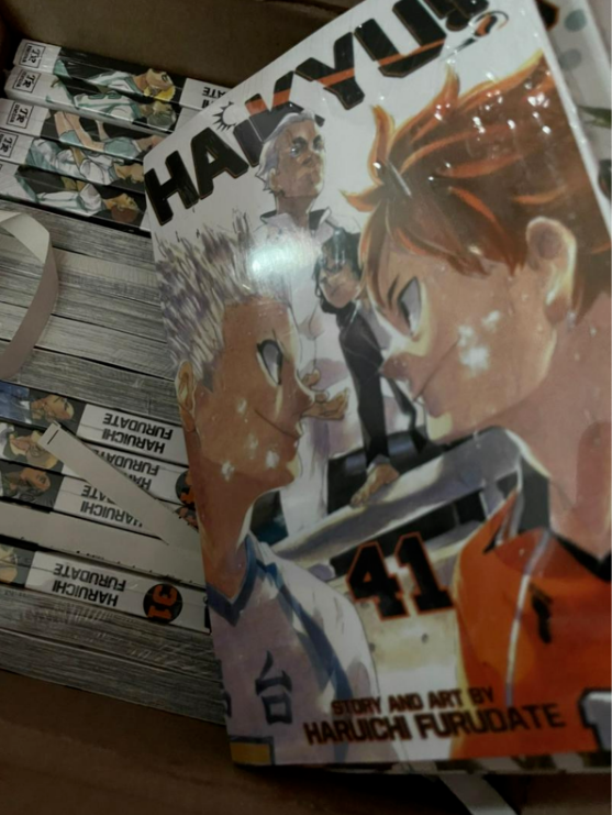 Haikyuu/Haikyu!! English Manga Volume 145(END) Comic Book Set Express