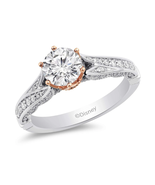 Enchanted Disney Fine Jewelry with 1 1/4 CTTW Majestic Princess Engagement Ring - $83.83