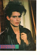 Charlie Sexton teen magazine pinup clipping  980&#39;s Beats so Lonely Bop S... - £2.79 GBP