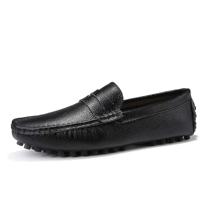 Men Moccasins Slip On Casual Shoes Loafers Mocassin Homme Mocasines Homb... - $51.76