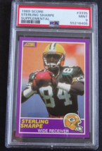 1989 Score Supplemental #333S Sterling Sharpe Packers Football Card PSA 9 Mint - £27.89 GBP
